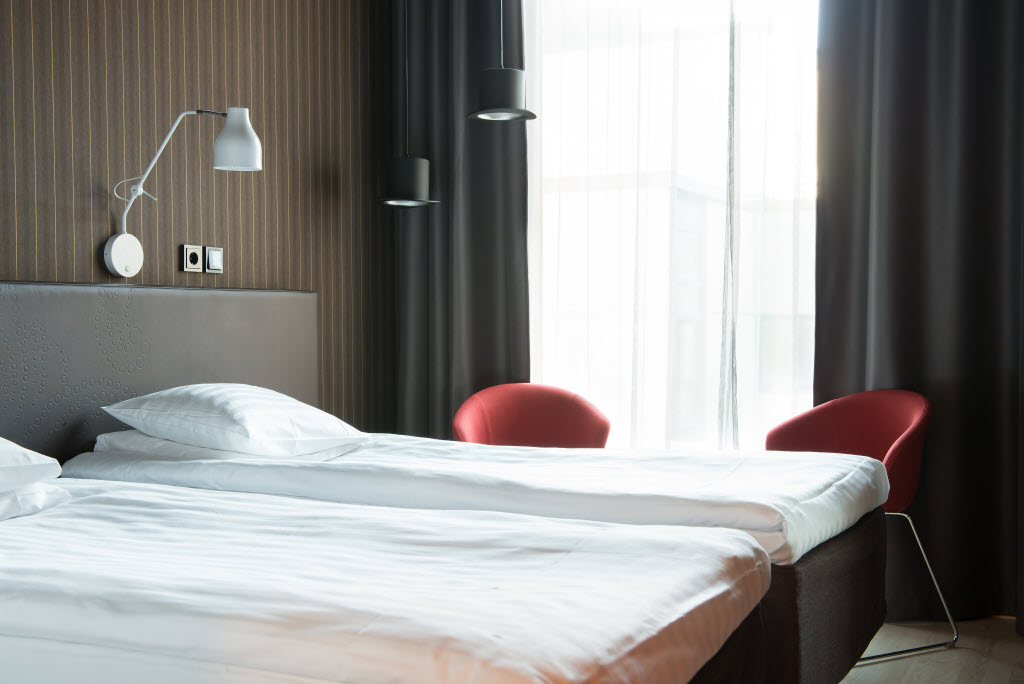 Kuvaoikeudet:: Matti Rajala Scandic Paasi, standard twin room, conscious theme room